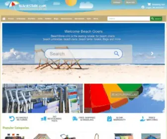 BeachStore.com(Beach Chairs) Screenshot