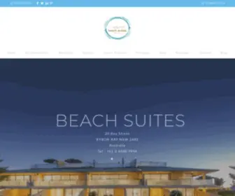 Beachsuites.com.au(Beach Suites Byron Bay) Screenshot