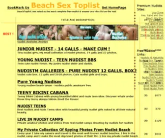 Beachtoplist.com(Beachtoplist) Screenshot