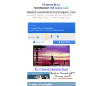 Beachtourism.com(Clearwater Beach Tourism Attractions) Screenshot