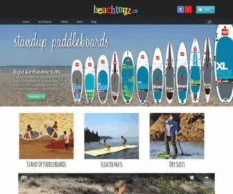 Beachtoyz.ca(Toronto Stand Up Paddle Board Sales & RentalsBeach Toyz) Screenshot