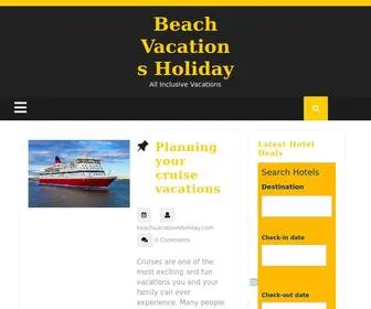 Beachvacationsholiday.com(All Inclusive Vacations) Screenshot