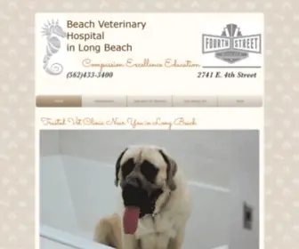 Beachvethospital.com(Beach Veterinary Hospital Home) Screenshot