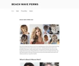 Beachwaveperm.net(Beach Wave Perm) Screenshot