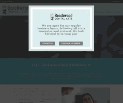 Beachwooddentalarts.com(Removable prosthetics) Screenshot