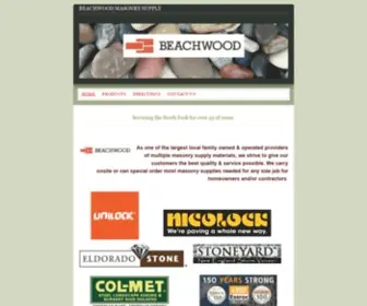 Beachwoodmasonrysupply.com(Beachwood Masonry Supplies) Screenshot