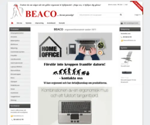 Beaco.se(Parked at Loopia) Screenshot