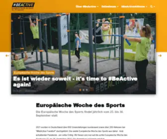 Beactive-Deutschland.de(Europäische) Screenshot