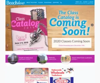 Beadandbuttonshow.com(The Bead&Button Show) Screenshot