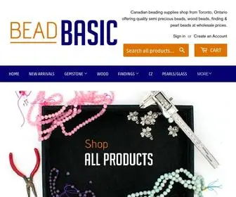 Beadbasic.com(Bead Basic) Screenshot