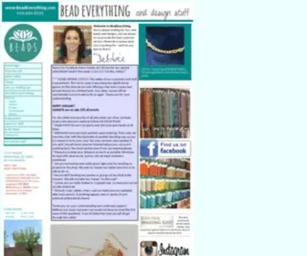 Beadeverything.com(Jewelry Making) Screenshot