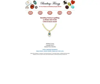 Beading-Frenzy.com(Beads) Screenshot