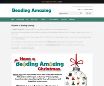 Beadingamazing.com(Maintenance) Screenshot