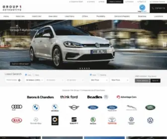 Beadles.co.uk(Group 1 Automotive) Screenshot