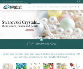 Beadsandcrystals.ie(Beads Crystals Rhinestones Swarovski) Screenshot