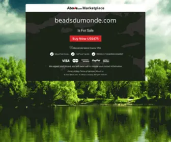 Beadsdumonde.com(Beadsdumonde) Screenshot