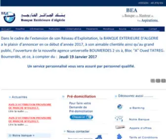Bea.dz(Banque Extérieure D'Algérie) Screenshot