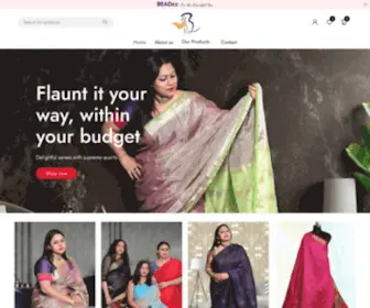 Beadzz.in(Gorgeous Saree Collections) Screenshot