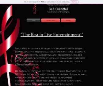 Beaeventful.com(Bea Eventful LLC) Screenshot