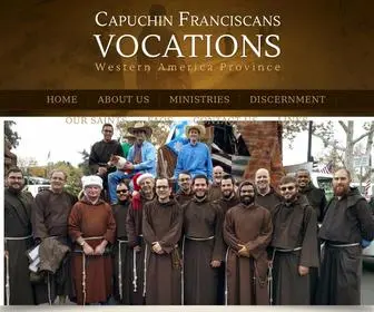 Beafriar.com(Capuchin Vocation Office) Screenshot