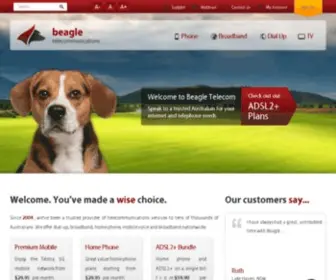 Beagle.com.au(Beagle Telecom) Screenshot