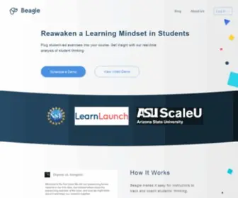 Beaglelearning.com(Teach) Screenshot