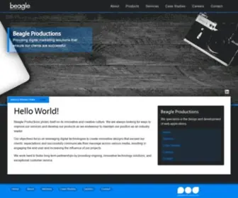 Beagleproductions.com(Beagle Productions) Screenshot