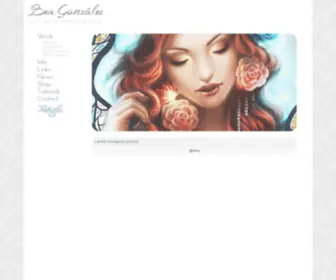 Beagonzalez.com(Bea Gonzalez Illustration .Online Portfolio) Screenshot