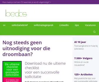 Beaks.nl(Een perfect cv en een effectieve sollicitatiebrief) Screenshot