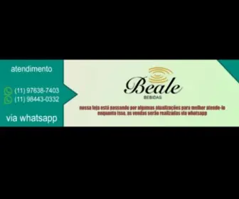 Beale.com.br(BEALE BEBIDAS) Screenshot