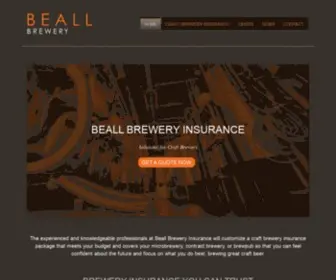 Beallbreweryinsurance.com(Beall Brewery Insurance) Screenshot