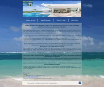 Bealocation.com(Vacation homes for rent in Las Terrenas) Screenshot