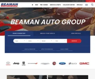 Beamanauto.com(Beaman Automotive) Screenshot