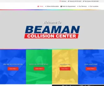 Beamanbody.com(Nashville Body Shop) Screenshot