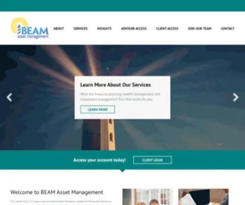 Beamasset.com(BEAM Asset Management) Screenshot