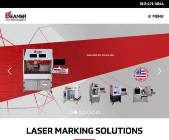 Beamerlasermarking.com(Beamer Laser Marking Systems) Screenshot