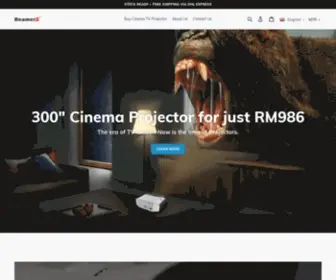 Beamerx.my(BeamerX Projector Malaysia) Screenshot