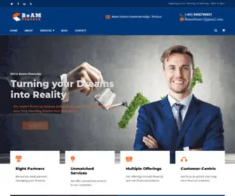 Beamfinserv.com(Financial & Consulting) Screenshot