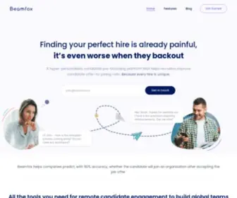 Beamfox.io(Leading Employee Experience & Engagement platform) Screenshot