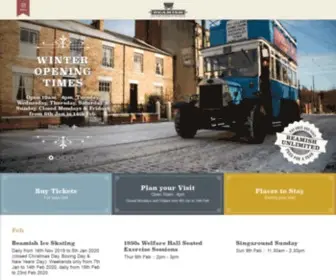 Beamish.org.uk(Home) Screenshot