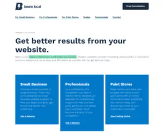 Beamlocal.com(Websites & Ecommerce) Screenshot