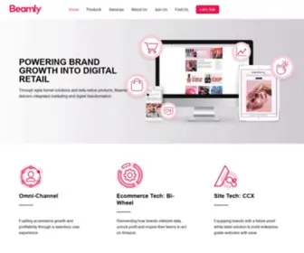 Beamly.com(Ecommerce Solutions) Screenshot