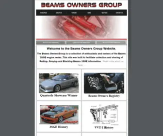 Beams-Redtop.com(Beams Owners Group) Screenshot