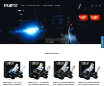 Beamtechs.com(LED & HID Lighting for Cars) Screenshot