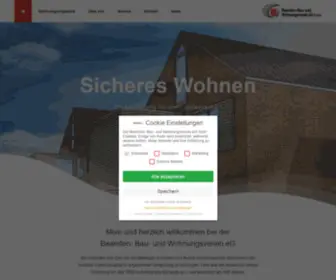 Beamten-Bau-Emden.de(Und Wohnungsverein eG Emden) Screenshot