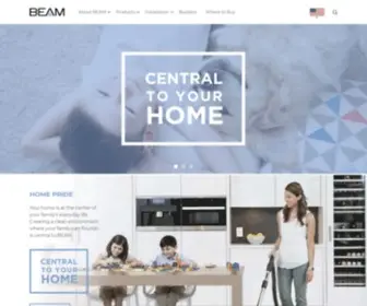 Beamvac.com(Home Pride. Creating a clean environment where your family can flourish) Screenshot