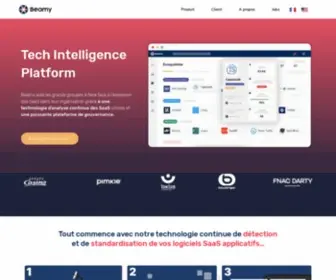 Beamy.io(Plateforme de Gouvernance SaaS) Screenshot