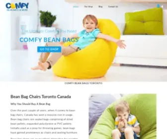 Beanbagcomforts.com(Bean Bag Comforts) Screenshot