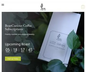 Beancurious.com(Coffee and Supply from BeanCurious) Screenshot