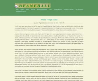 Beaneball.org(Beaneball) Screenshot